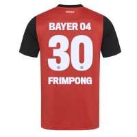 Bayer Leverkusen Jeremie Frimpong #30 Hemmatröja 2024-25 Korta ärmar